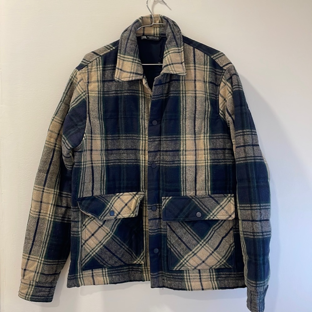 Zara Plaid OverJacket